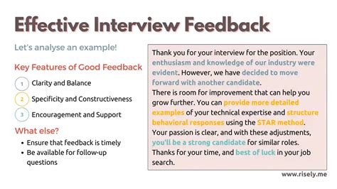 ask for feedback examples.